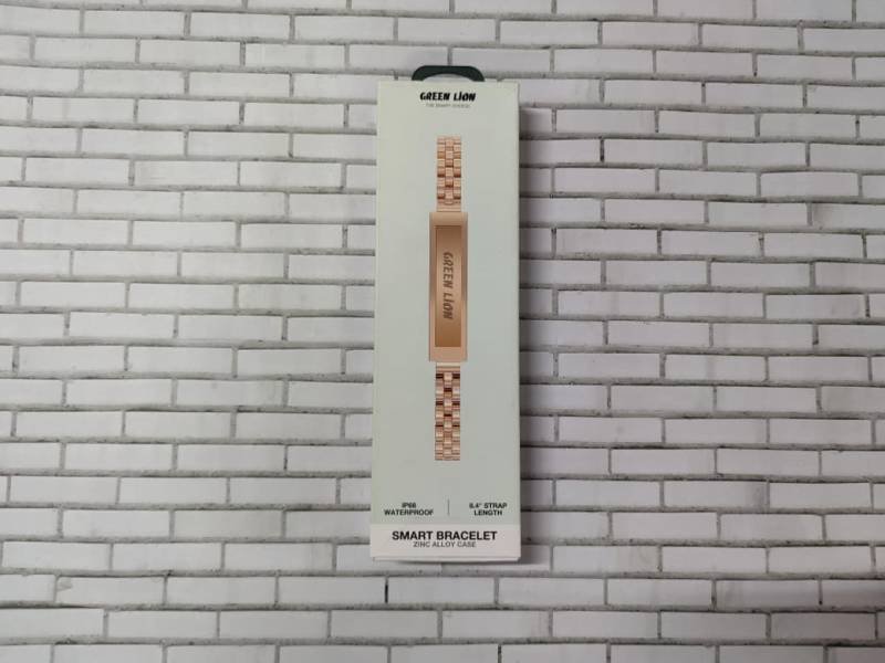 Green Lion Smart Bracelet Titanium Hover